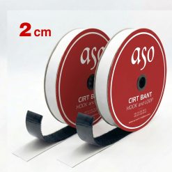 2 cm Cırt Bant Şerit Arkası Yapışkanlı Dişi-Erkek Cırt Takım  (Takım/Metre)