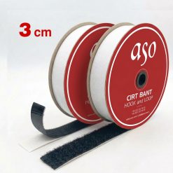 3 cm Cırt Bant Şerit Arkası Yapışkanlı  (Takım/Metre)