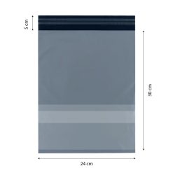Kargo Poşeti 24x30+5 | Küçük Boy Cepli ve Cepsiz