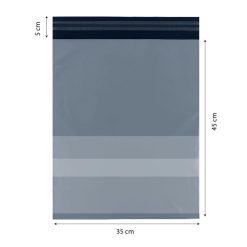 Kargo Poşeti 35x45+5 cm | Büyük Boy Cepli ve Cepsiz
