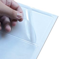 Yapışkanlı, pvc, plastik, cep, kartvizitlik, dosya cebi, etik