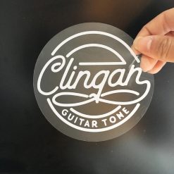 Alternative view of Plastik Yuvarlak Kesimli Kutu Ambalaj Etiketi Logo Baskılı 500 adet