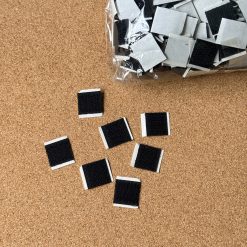 2x2cm Kare kesim Cırt Bant, Arkası Yapışkanlı, 1000 adet - CBY202K